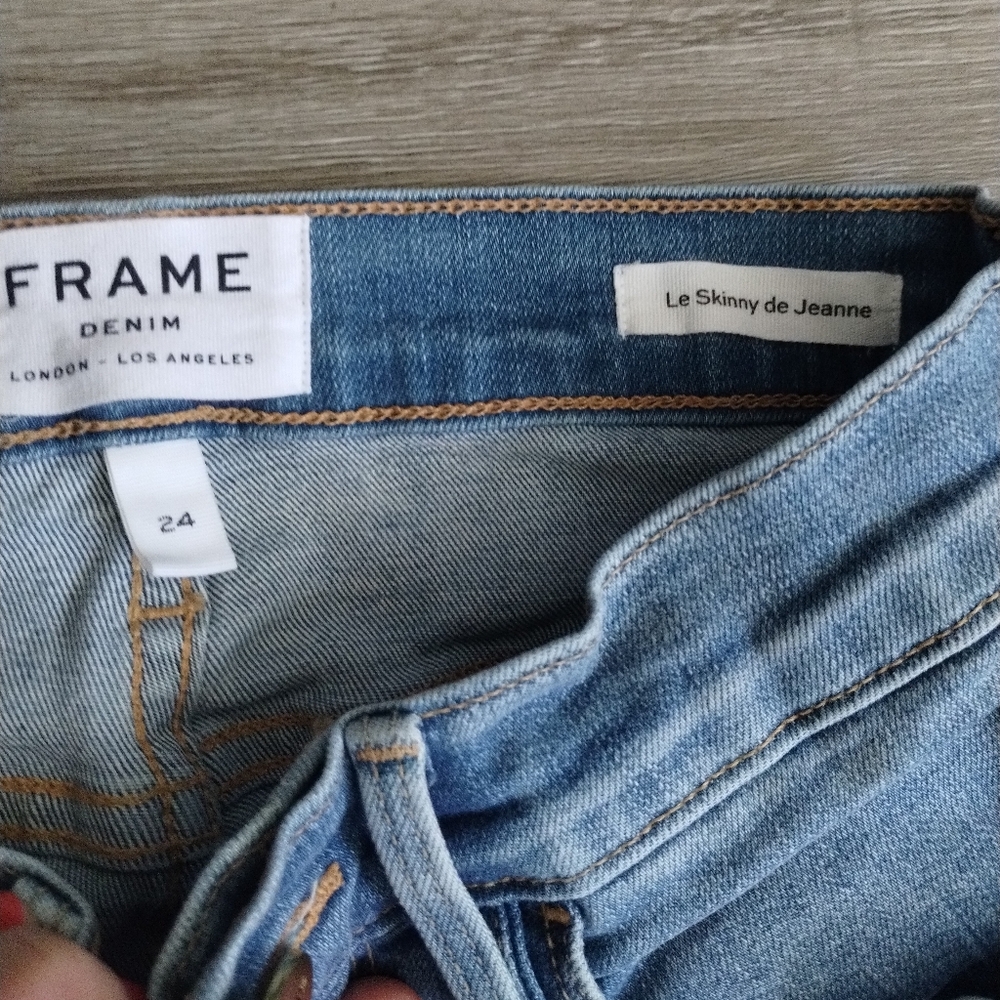 Frame Le Skinny De Jeanne Beso 24 - Picture 6 of 10